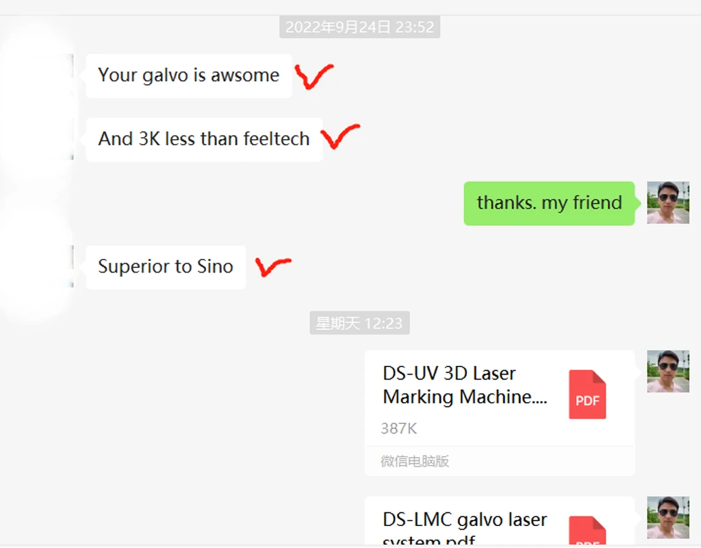 3D UV laser marker 